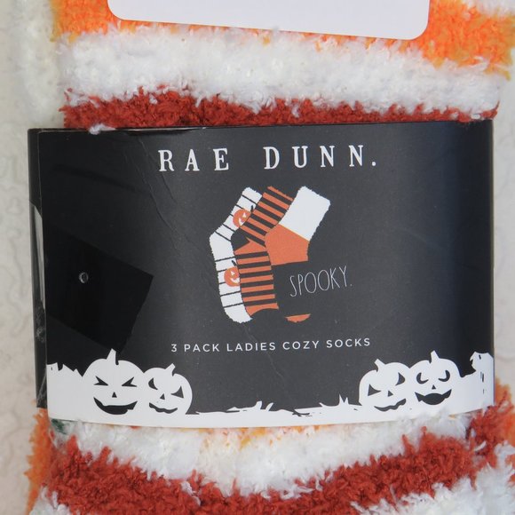 Rae Dunn* Women's 3 Pack Ladies‎ Cozy Autumn Socks~Shoe Size 5-10/Sock Size 9-11 - Picture 6 of 7